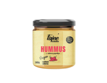 Hummus s údenou paprikou Fajné 140g Hummus s údenou paprikou Fajné 140g