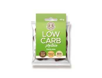 LOW CARB srdiečka s proteínom čokoláda 40g