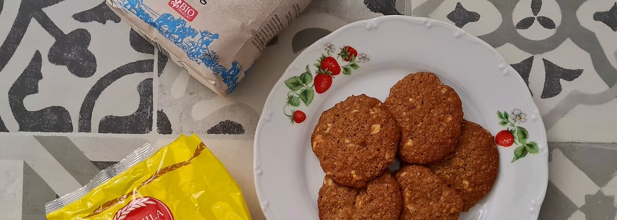 Cookies s ovsenými vločkami 