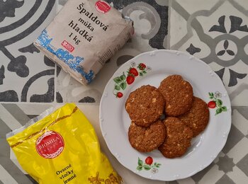 Cookies s ovsenými vločkami