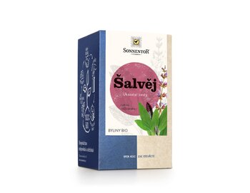 Šalvia 18x1g porciovaný čaj BIO Šalvia 18x1g porciovaný čaj BIO
