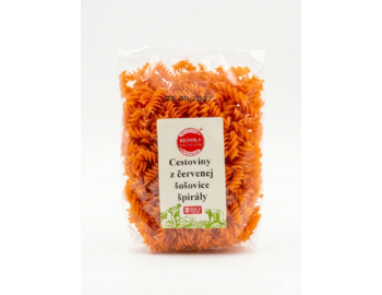 BIOMILA Špirály z červenej šošovice bio 250g BIOMILA Špirály z červenej šošovice bio 250g