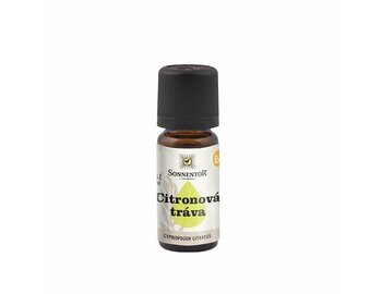 Citrónová tráva - éterický olej bio Sonnentor 10 ml Citrónová tráva - éterický olej bio Sonnentor 10 ml