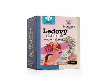 Ľadový džbánik jahoda - zázvor bio Sonnentor 44,8g Ľadový džbánik jahoda - zázvor bio Sonnentor 44,8g