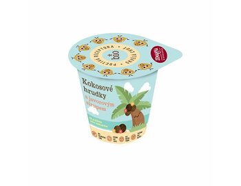 Mini kokosové hrudky s javorovým sirupom bio Biopekárna Zemanka 60g Mini kokosové hrudky s javorovým sirupom bio Biopekárna Zemanka 60g