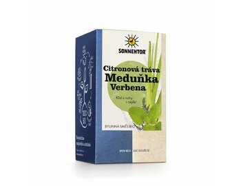 Citrónová tráva Medovka Verbena bio Sonnentor 21,6g Citrónová tráva Medovka Verbena bio Sonnentor 21,6g