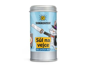 Soľ na vajcia od zajaca bio v dóze Sonnentor 90 g Soľ na vajcia od zajaca bio v dóze Sonnentor 90 g