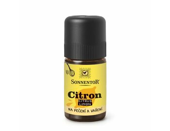 Prírodný éterický olej Citrón bio Sonnentor 5ml