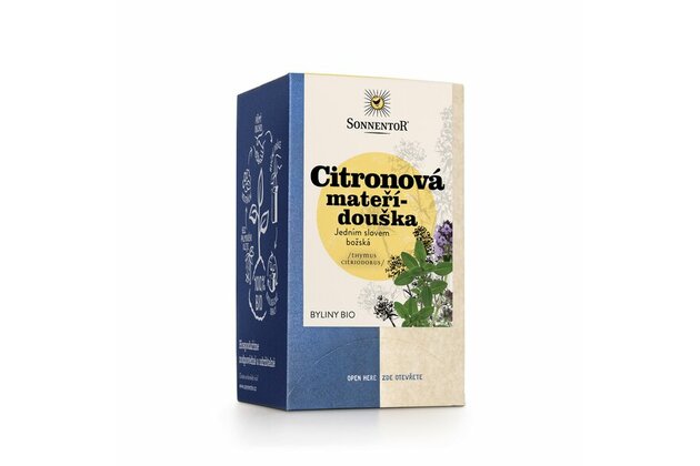 Citrónová materina dúška Sonnentor 18g 