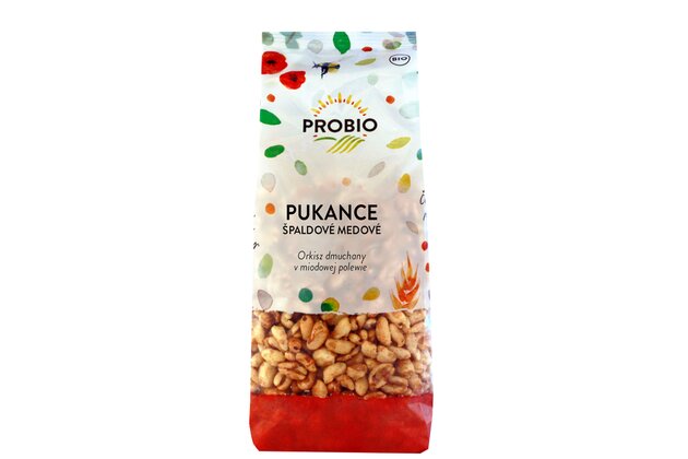 Špaldové pukance medové bio PROBIO 150g