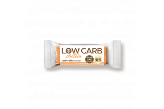 LOW CARB 32% proteínová tyčinka s lieskovoorieškovým krémom 28g