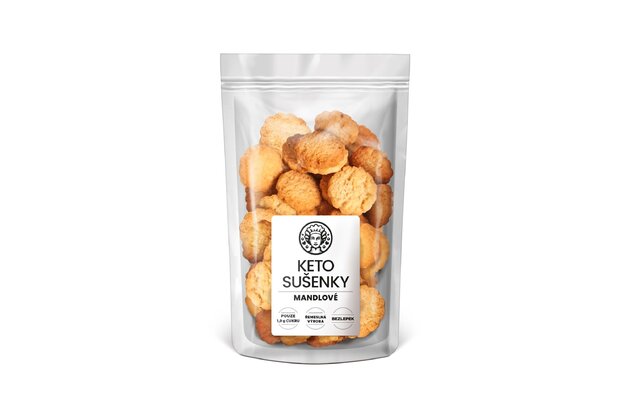 KETO sušienky mandľové 240g