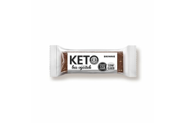 KETO tyčinka BROWNIE 35g